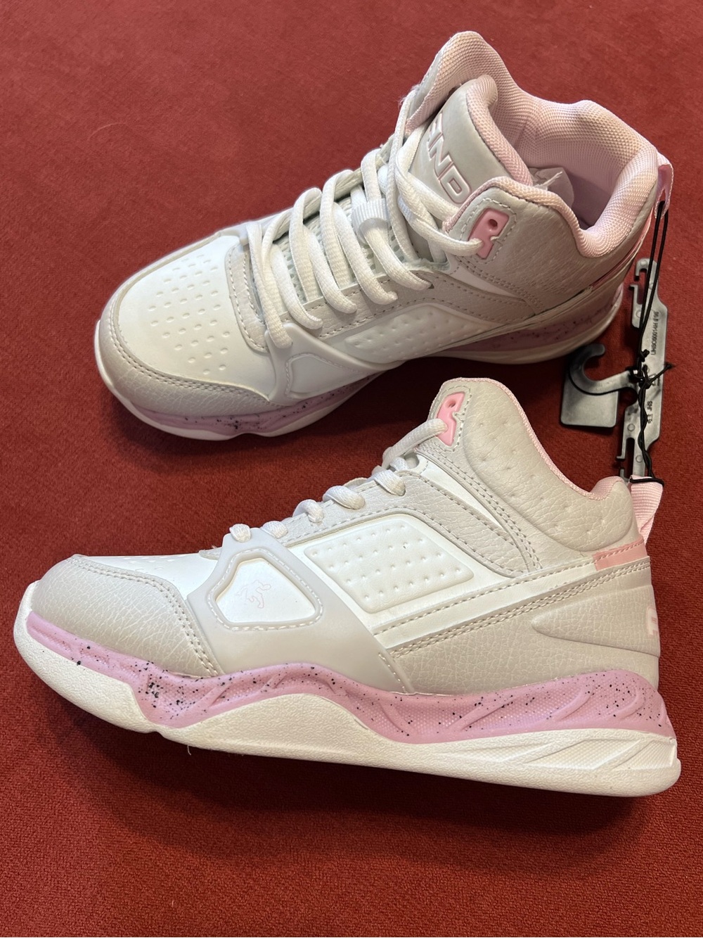 AND1 Girl’s Basketball High Top Sneakers